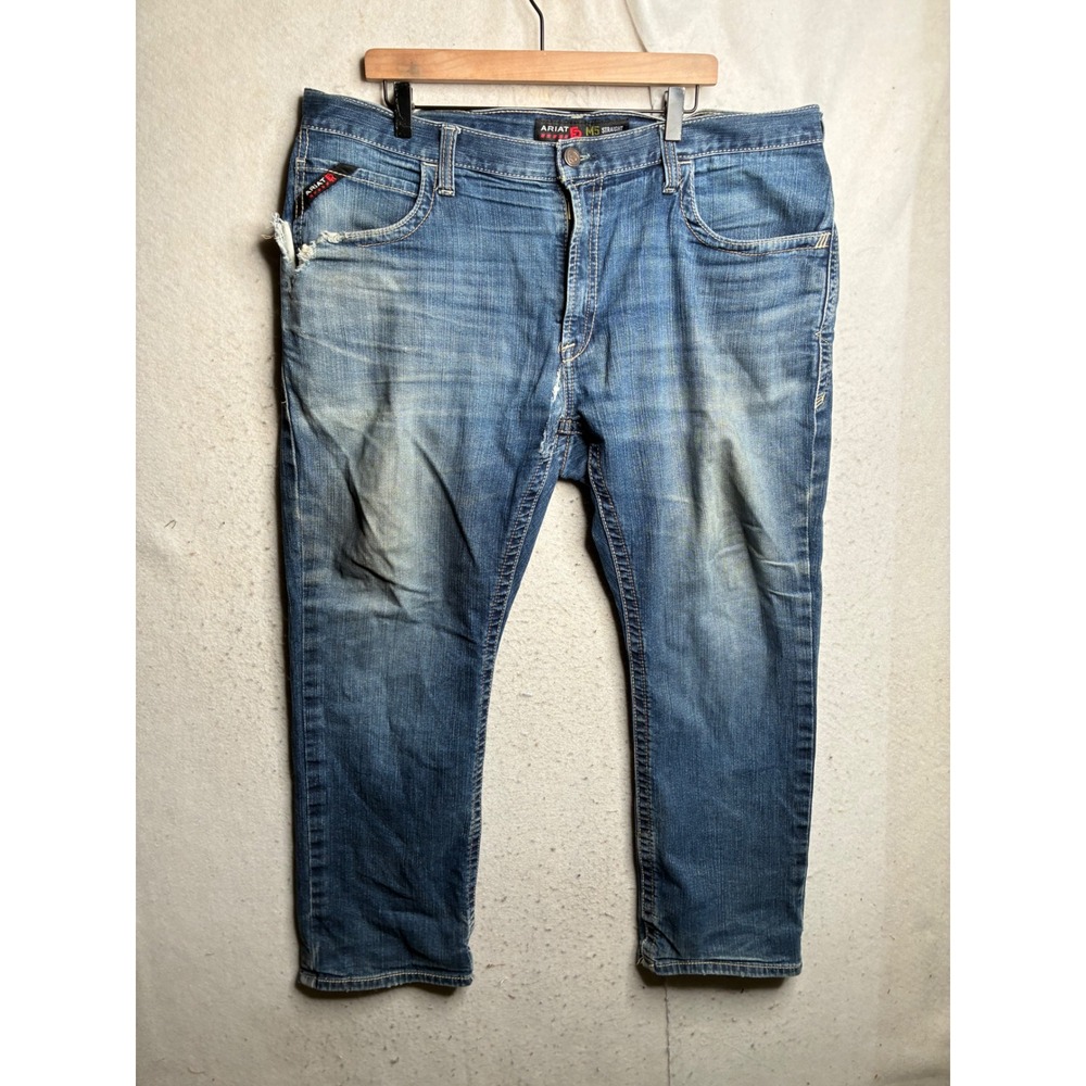 Ariat M5 Straight Leg FR Work Pants Mens 40x30 Flame Resistant Jeans 10026004